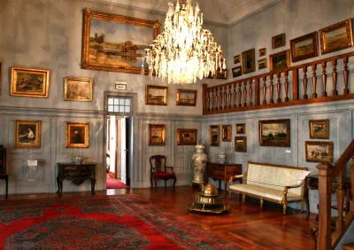 Interior da Casa Museu Dr. Anastácio Gonçalves