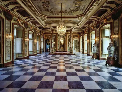 Queluz palace interior - Ambassedors' hall