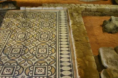 Roman Mosaic - Casa do Infante - Porto