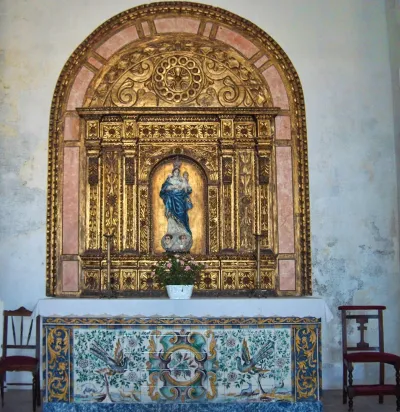 Altar of the Church of Nossa Senhora da Graça - Sagres