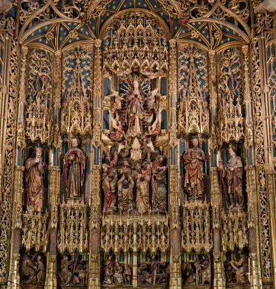 Gilded altarpiece - Se Velha