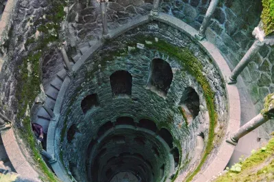 Spiral staircase - Quinta da Regaleira - Sintra