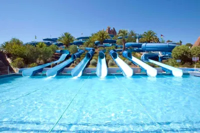 Slide and Splash water slides