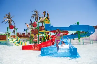 Slide and Splash kids area