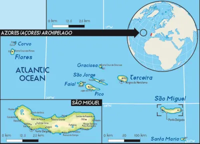 Azores Map