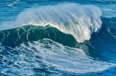 Huge surf at Nazare