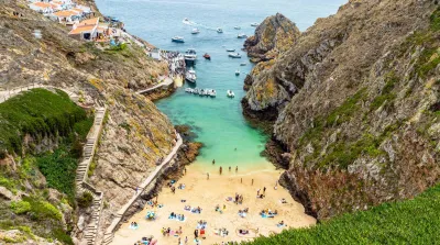 Berlengas Island beach