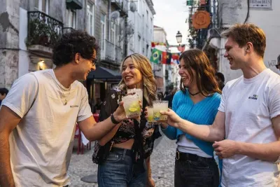 Tipsy Tour Fun Bar Crawl in Lisbon with Local Guide