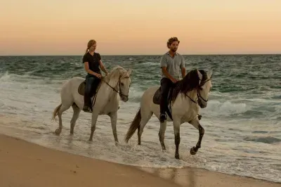 Horse Riding on the Beach