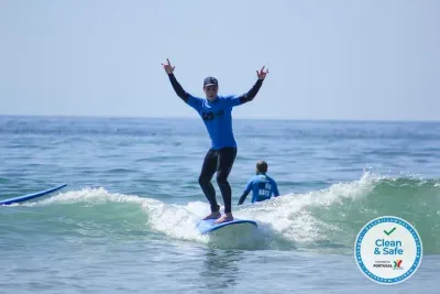 The Surf Instructor in Costa da Caparica