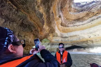 Algarve Private Tour from Lisbon with Benagil Caves Boat Trip