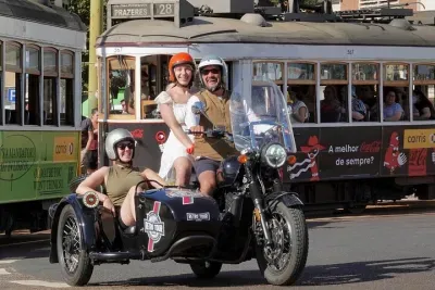 Lisbon: Historic Motorcycle Sidecar Tour