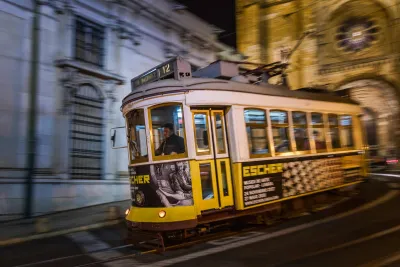 Lisbon tram number 12