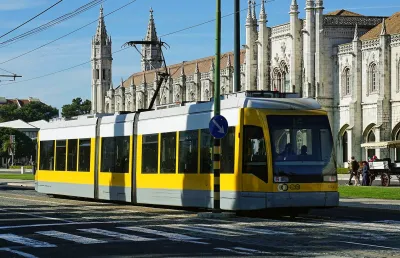 Lisbon tram route number 15