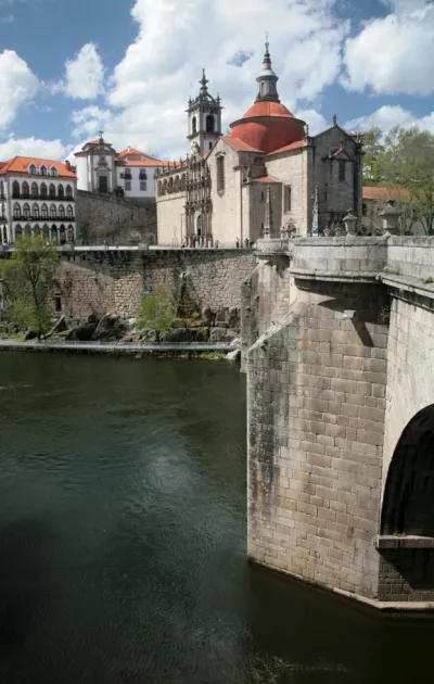 Looking across the Tamega in Amarante