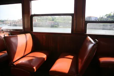 River Douro from Porto Tram