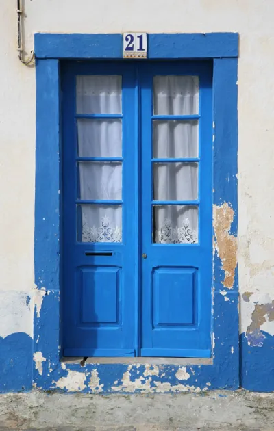 Cottage Door - Ericeira