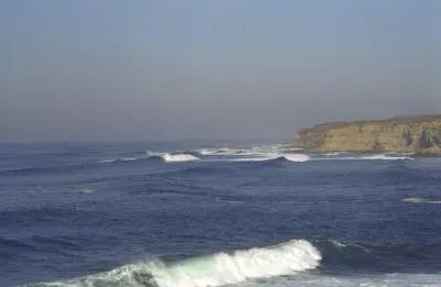 View Across Ribeira d'Ilhas in Ericeira