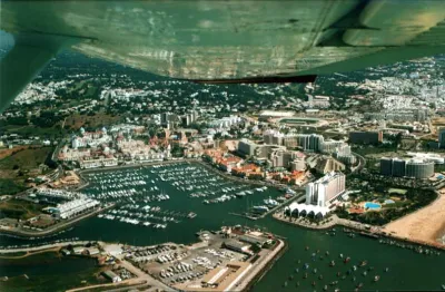 Vilamoura Marina from the Air