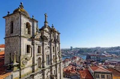 Igreja de São Lourenço from Miradouro da Rua das Aldas