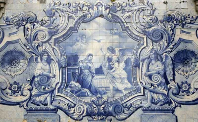 Azulejos in Lamego