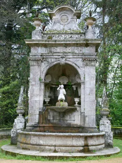 Shrine on Upper Terraces of Nossa Senhora dos Remédios Sanctuary - Lamego