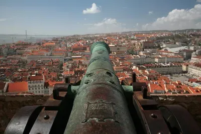 Lisbon Castle Cannon