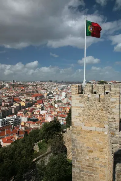 View from the Ramparts - Lisbon Castle