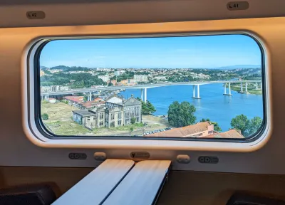 Porto High Speed Train view