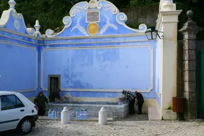 Filling Water Bottles - Sintra