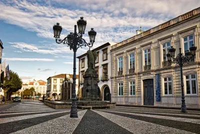 Ponta Delgada main square