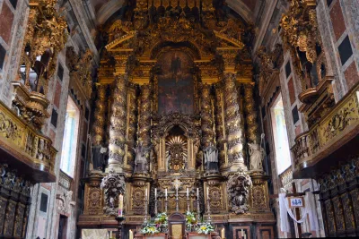 Porto Cathedral main altar