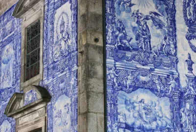 Azulejos - Capela de Santa Catarina - Porto church