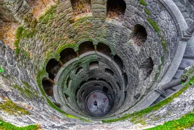 Pozo Iniciático well - Quinta da Regaleira - Sintra