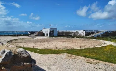 Fortaleza de Sagres and wind rose