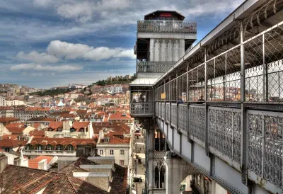 Santa Justa Elevador - Lisbon