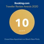 OceanView Apartment on Beach Near Porto