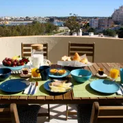 Rocha beach with a view to the marine