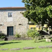 Nice Cottage in Santa Comba with Communal Pool