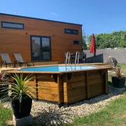 Sublime Tiny House luxe avec piscine pr