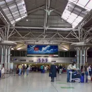 Departures terminal of Lisbon Airport