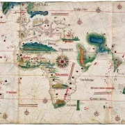 16th century map of Portuguese empire