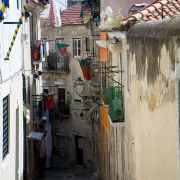 Typical Alfama Street