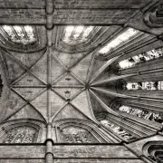 Batalha Chapterhouse stellar vaulted ceiling