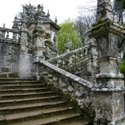 Detail of Stairway to Santuário Nossa Senhora dos Remédios - Lamego