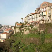 Porto - Houses behind the Ribeira