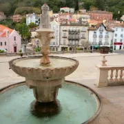 Fountain in front of Palacio Nacional - Sintra