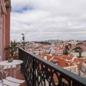 New!Lisbon best view. Balcony,A/C,historic center