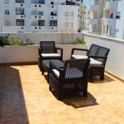 Apartment with 2 bedrooms in Armacao de Pera with wonderful sea view shared pool furnished garden 250 m from the beach
