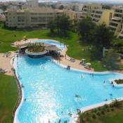 Apartment with one bedroom in Alvor with wonderful sea view shared pool and enclosed garden 4 km from the beach